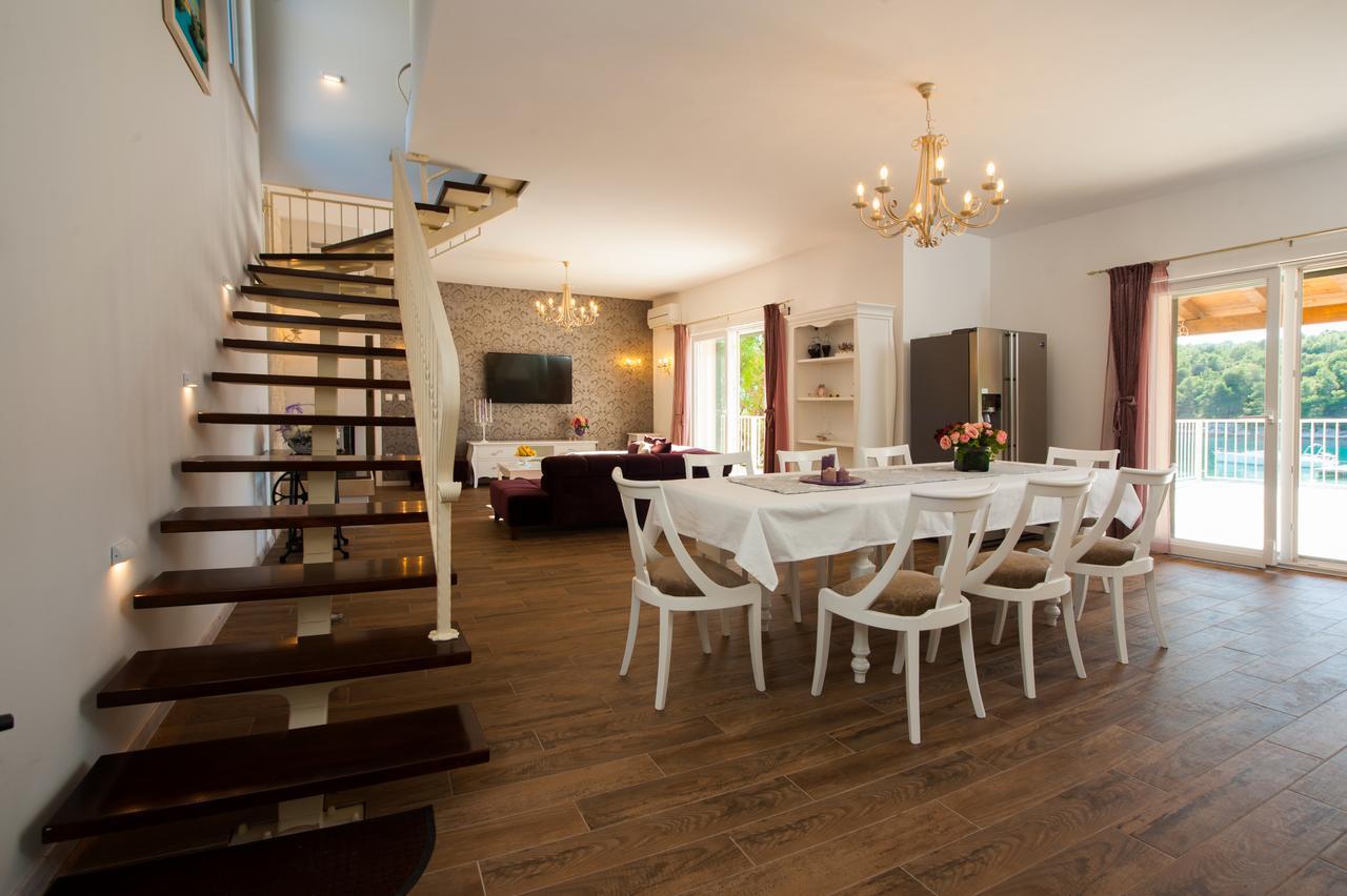 Luxury Villa Kate - In Lucice Bay With Turquoise Sea, Amazing Seaviews, And Heated Pool Милна Экстерьер фото